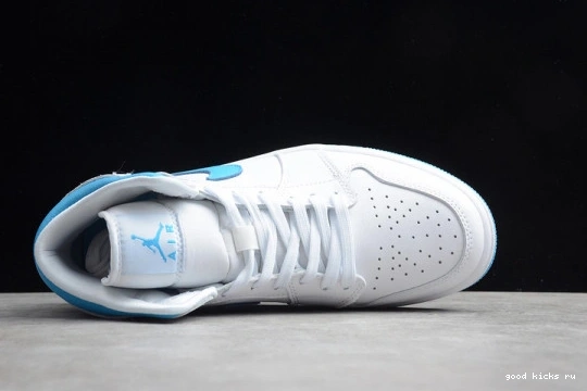 1 BQ6472-114  Air  Jordan Mid UNC BQ6472-114 (W) 0403